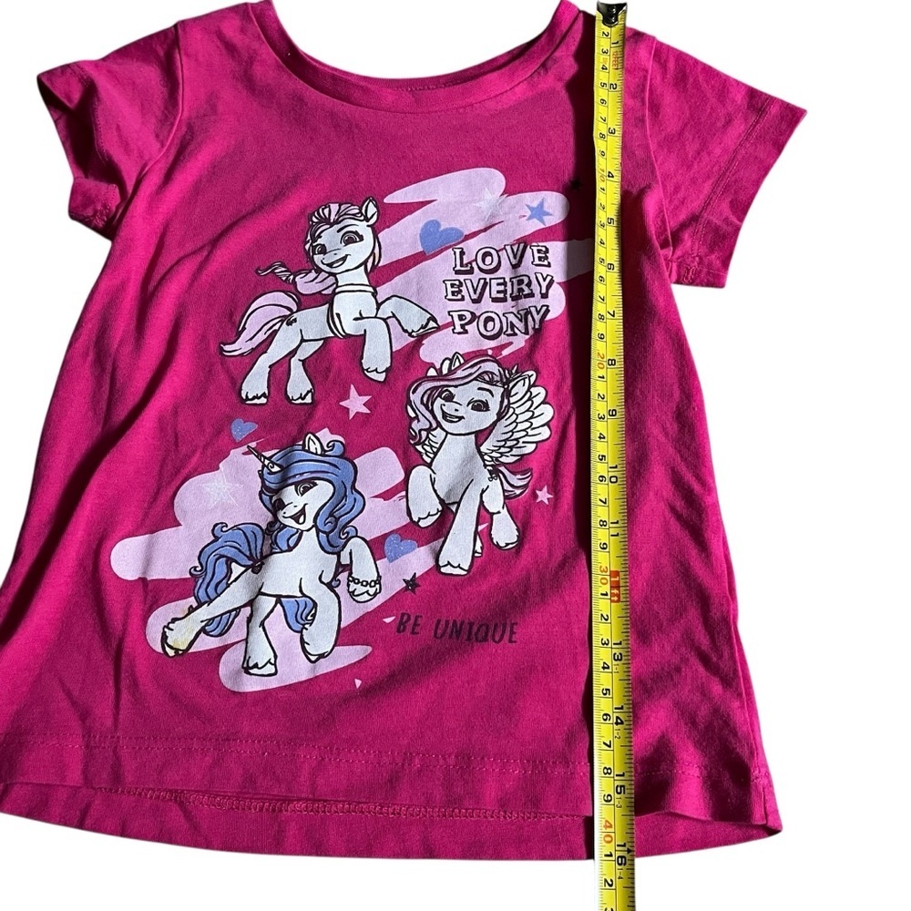 Girls Size 5/6 Clothing Bundle – Summer Tees, Dress, Shorts play graphic t comfy - Picture 9 of 16